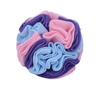 DONGKER Pelota para olfatear perros, juguete interactivo para olfatear, φ 15 cm/20 cm, lavable, juguete de inteligencia para perros pequeños y medianos (color macaron, 7,9")