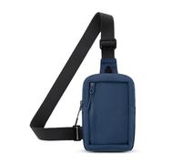 DONGKER Pequeña bolsa bandolera, bolsa de pecho impermeable, bolsa de hombro con correa ajustable de 23.6 a 47.2 pulgadas, ligera para mujeres y hombres (se ajusta a teléfonos de menos de 7.5