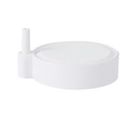 DONGKER Piedra de aire para acuario, difusor de burbujas de disco, herramienta de liberación de oxígeno, para peceras, cubos, estanques pequeños, sistema DWC, sistema de circulación