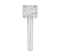 DONGKER Pipa de Lirio de Vidrio Acuático, Herramienta de Limpieza de Aceite de Agua para Filtro de Tanque Plantado de Acuario 1/2 '' (12/16 Mm)