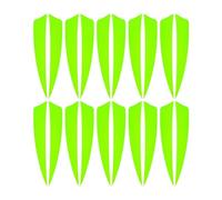 DONGKER Plumas de flecha, 20 unidades de 4 pulgadas/10,2 cm plumas naturales para flechas, flecha, arco de tiro con arco, accesorios de flecha, alas derechas, plumas de pavo