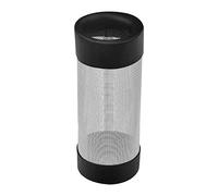 DONGKER Protector de filtro de acuario, protección de filtro de malla de tanque de pescado de acero inoxidable para camarones de peces que fluyen