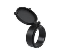 DONGKER Scope Covers, 25,5 MM-69 MM Tapa de Resorte Rápido Abatible Cubierta de Lente de Alcance de Rifle, para Accesorios de Caza Al Aire Libre