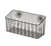 DONGKER Soporte de esponja para fregadero, organizador de fregadero con ventosa transparente de ABS para encimera de cocina, jabón, cepillo de platos, estropajo, organizador de fregaderos