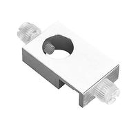 DONGKER Soporte para tubo de pecera, abrazadera de fijación de aleación de aluminio de 0.47 pulgadas/0.63 pulgadas para tanque de peces (grosor inferior a 0.5 pulgadas)