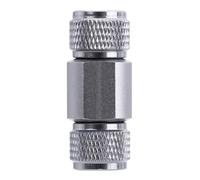 DONGKER Válvula antirretorno, 1 pieza de válvula de retención desechable de aleación de aluminio para acuario, antireflujo, adecuado para manguera de 4 mm de diámetro interior