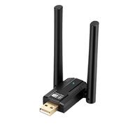 Dongle Bluetooth 5.4, adaptador Bluetooth USB de larga distancia 150 m antena multi-direccional Bluetooth de baja latencia para PC portátil auriculares ratón controlador Smartphone Tablet Windows 11