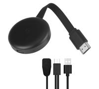 Dongle HDMI 4K 5G Chromecast Inalámbrico, Adaptador WiFi Display Miracast Full HD para TV, Proyector y Monitor, Compatible con Android iOS Mac Windows Airplay DLNA, Transmisión de Pantalla HD