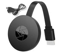 Dongle HDMI inalámbrico 4K, adaptador de pantalla Miracast y Wi-Fi para iPhone/iPad/Android/iOS/Windows/Mac, computadora portátil, PC a TV/monitor/proyector (compatible)