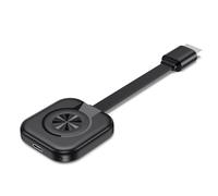 Dongle HDMI Inalámbrico para TV/Proyector/Monitor, Dongle de Pantalla HDMI Miracast 2,4/5 GHz Adaptador WiFi 1080P Compatible con iPhone/iPad/iOS/Android/Windows, Compatible con Miracast/DLNA/Airplay