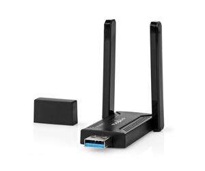 Dongle Nätverk | Wifi | AC1200 | 2,4/5 GHz (doble banda) | USB3.0 | Total Wi-Fi máximo: 1200 Mbps | Windows 10/Windows 11/Windows 8