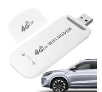 Dongle USB 4G, WiFi portátil para Viajes - Dispositivo WiFi portátil con módem WiFi USB versátil - Adaptador USB WiFi Ligero Dongle WiFi para Viajes, Negocios y Trabajo