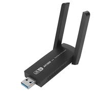 Dongle WiFi de 1201 Mbps, Adaptador USB 3.0 para PC, Adaptador de Red Inalámbrico AX1800 con Antena Dual de Alta Ganancia de 3 DBi, 5 GHz, Banda Dual de 2,4 GHz, para 7 10 11