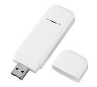 Dongle WiFi USB con Ranura para Tarjeta SIM, Enrutador Portátil 4G LTE de hasta 150 MBPS Compatible con 10 Dispositivos, Enrutador Inalámbrico Tarjeta de Red WiFi Hotspot Módem