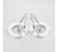 DONGLING Centradores De Llantas 4 Uds. De Anillos Céntricos Cubo Rueda Aleación Aluminio For Coche, Orificio Central(66.45-57.1mm)
