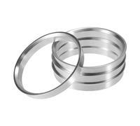 DONGLING Centradores De Llantas 4 Uds OD 75mm 72,1mm a ID 54, 56, 60, 64, 67, Anillos céntricos de Cubo Coche Espaciador Central Orificio Rueda(75-63.4mm)