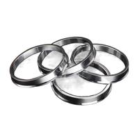 DONGLING Centradores De Llantas 4 unids/Lote 67,1 a 60, 68, a, 73, a 54, 66, a 56,5 Anillos céntricos de Cubo Rueda Aluminio(66.1to56.5)