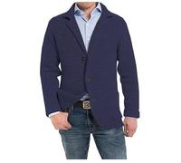DONGPAO Chaqueta Tipo Cárdigan para Hombre, Chaqueta Tipo Blazer De Punto con Cuello Chal, Abrigo Deportivo Ajustado, Chaqueta De Negocios Elegante Vintage, Suéter De Punto Informal con Botones,