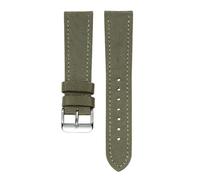 dongriuk Cadenas de reloj de nailon para Maurice Lacroix Pontos Elegant Masterpiece Collections Correa de reloj de lona para hombre y mujer con(Greens1,21mm)