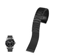 dongriuk Correa de acero inoxidable para relojes Breitling Avenger Super Ocean Aerospace Chronograph Challenger.(Black1,23mm)