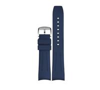 dongriuk Correa de caucho para Breitling Aerospace Chronograph Premier Super Ocean Legendary Aviation(Blue2,21mm)