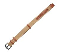 dongriuk Correa de cuero de nailon para reloj deportivo de mujer y hombre, pulsera suave para Hamilton Khaki Field(Brown-black,20mm)