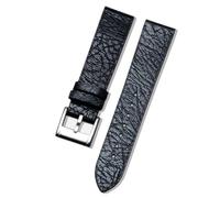 dongriuk Correa de cuero para reloj Hamilton H387557311 Crazy Horse Ultra Thin para hombre