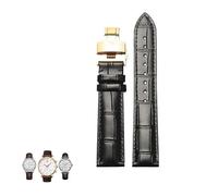 dongriuk Correa de cuero para reloj Tissot 1853 Le Locle Seastar Gentleman Ballade para hombre y mujer(Blackg1,20mm)