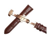 dongriuk Correa de cuero para reloj Tissot Le Locle 1853, Gentleman Couturier Ballade(Brownp,19mm)