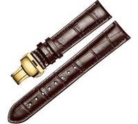 dongriuk Correa de cuero para reloj Tissot Le Locle Ballade Gentleman Carson(Browng2,20mm)