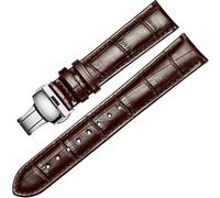 dongriuk Correa de cuero para reloj Tissot Le Locle Ballade Gentleman Carson(Browns2,22mm)