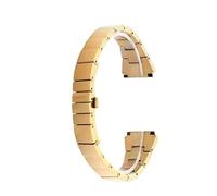 dongriuk Correa de reloj con interfaz convexa de acero inoxidable CK K6C231/K6C236(Gold)