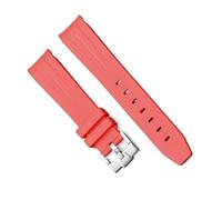 dongriuk Correa De Reloj Curvada De Goma Sin Huecos Para Omega Moonswatch Joint Planet Series Moon Mercury Hombres Mujeres Correas De Reloj(H)
