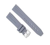 dongriuk Correa De Reloj Curvada De Goma Sin Huecos Para Omega Moonswatch Joint Planet Series Moon Mercury Hombres Mujeres Correas De Reloj(V)