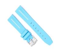 dongriuk Correa De Reloj Curvada De Goma Sin Huecos Para Omega Moonswatch Joint Planet Series Moon Mercury Hombres Mujeres Correas De Reloj(P)
