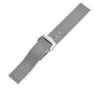 dongriuk Correa de reloj de acero inoxidable 316L Milan de 20mm para omega 007 James Bond seamaster 300, correa de reloj tejida, pulseras de Metal de alta calidad
