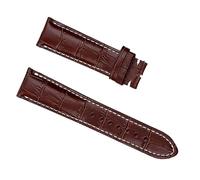 dongriuk Correa De Reloj De Cuero De Vaca Genuino Para Breitling Avenger Superocean Correa Con Hebilla Para NAVITIMER WORLDBelt 22mm(Brown bamboo)