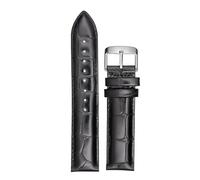 dongriuk Correa de reloj de cuero hecha para Daniel Wellington. Cadena de reloj de piel de vaca con hebilla de pasador.(Blacks1,19mm)