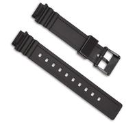 dongriuk Correa de reloj deportiva de buceo para Casio LRW-200H, correa de reloj inteligente de goma, accesorios para mujer(Black)