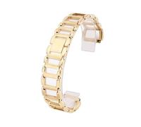 dongriuk Correa de reloj para la serie CK K3G223626 K3G231 K2Y2Y1 Correa de reloj de acero de precisión Pulsera para mujer(Gold)