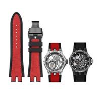 dongriuk Correa de silicona para reloj Roger Dubuis EXCALIBUR King(Gray silver)