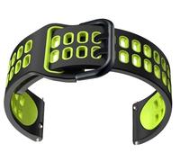 dongriuk Correa de silicona para reloj TicWatch Pro 3 Ultra/LTE/2021 GPS S2 E2 GTX, correas de repuesto, pulsera de 20mm y 22mm(Green,TicWatch Pro 3 LTE)