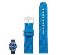 dongriuk Correa de silicona y caucho para Breitling Avenger y Super Ocean Heritage II(Blues2,24mm)