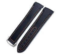 dongriuk New Nylon Rubber Watchband Fit For Omega Seamaster 300 AT150 Speedmaster Silicone Watch Strap(Red Black,19mm)