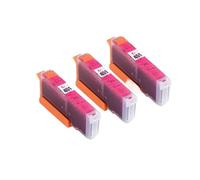 DONGRUIBINOG Cartucho de Tinta PGI450 CLI451 450XL 451XL Compatible con impresoras MG5440/MG5540/MG5640/MG6340/MG6440/MG6640/MG7140(3PCS 451XL M)