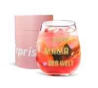 DONGSHANGIFT Mejor Copa de vino mamá de todos los tiempos - Regalos únicos para mujeres