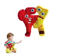 DONGSZQ Steal A Brainrot Peluche, 67 Sahur Steal a Brainrot Plush,Steal a Brainrot Plush Toys, Tralalero Tralala Plush, Italian Brainrot Stuffed Figure Pillow, Regalos para Niños y Niñas (B)