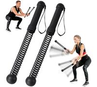 DONGTATA Ropeless Battle Ropes 2 Generación Battle Rope sin Cuerda con Resorte Reforzado Silencioso Portátil para Entrenamiento en Casa HIIT Cardio Fuerza