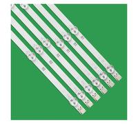 DONGXINGCUNZG 12 unids/set tira de LED for 47 "ROW2.1 6916L-1174A 6916L-1175A 6916L-1176A 6916L-1177A AGF78400801 47LA620S 47LN5758 47LN519C(Replace)