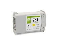 DONGXINGCUNZG Cartucho de Tinta de inyección de Tinta Compatible con Repuesto 761 HP761, Completo con Tinta pigmentada for Impresora DesignJet T7100 T7200, 6 Colores(Yellow)